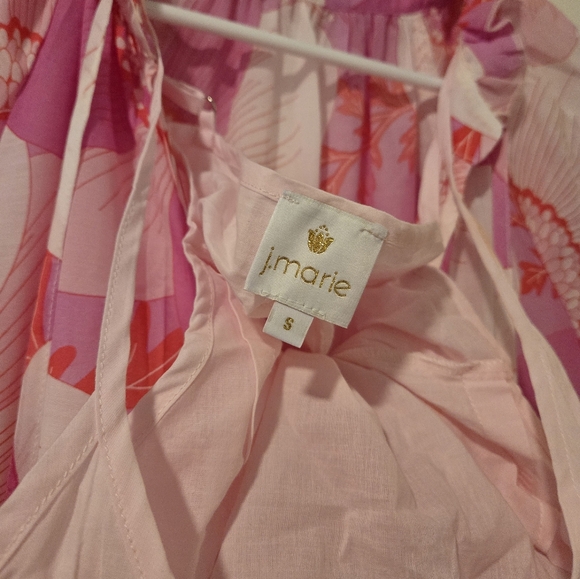 NWT J.Marie Floral Maxi Dress, Size Small - Picture 5 of 5